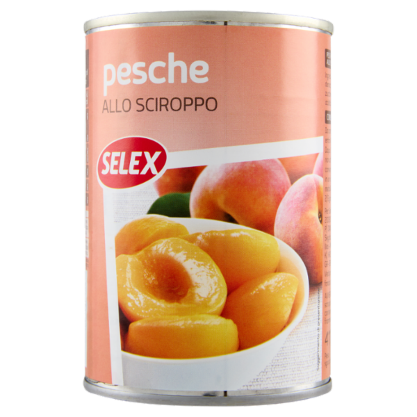 Selex Pesche allo Sciroppo 411 g