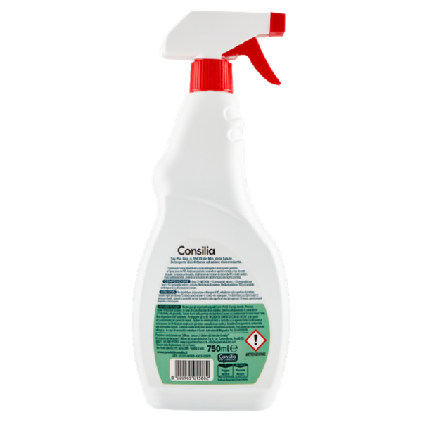 Consilia Detergente per Bagno Casaform Disinfettante 750 ml