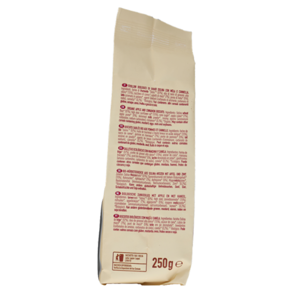 alce nero Frollini Mela e Cannella 250 g