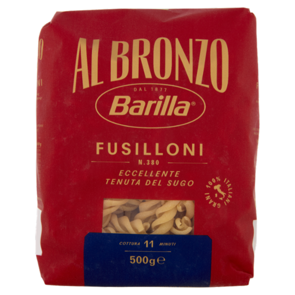 Barilla Al Bronzo Pasta Fusilloni 500g