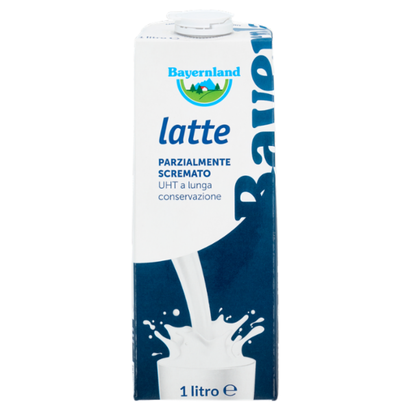 Bayernland latte Parzialmente Scremato UHT a lunga conservazione 1 litro