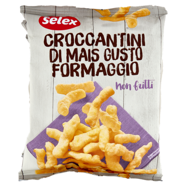 Selex Croccantini di Mais al Formaggio 6x25 g