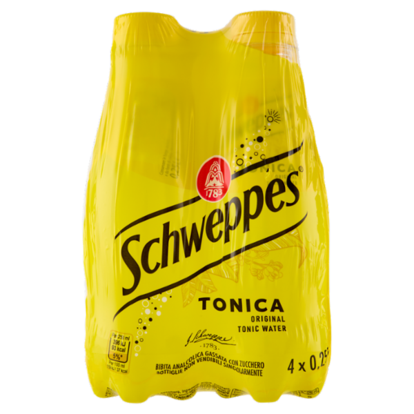 Schweppes Tonica PET 4 x 0,25 L