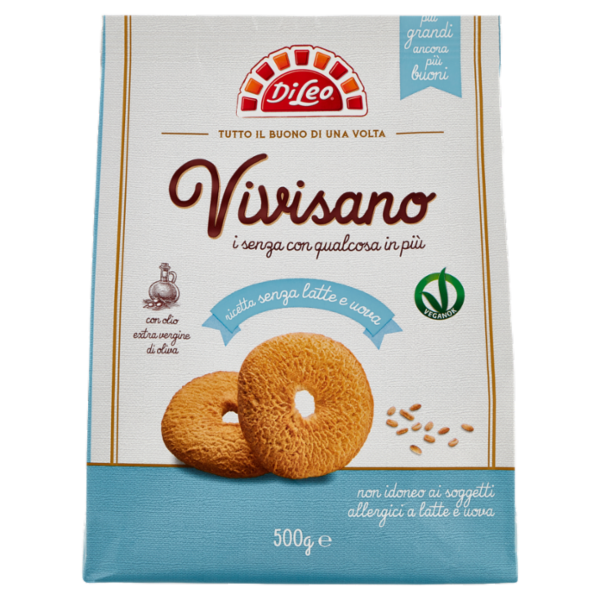 Di Leo Vivisano ricetta senza latte e uova 500 g