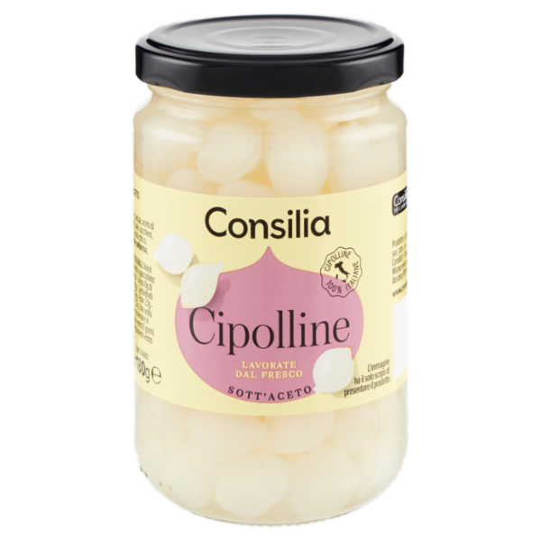 Consilia Cipolline Aromatizzate con Aceto di Vino 300 g