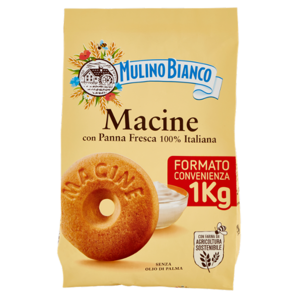 Mulino Bianco Macine Biscotti con Panna Fresca 1Kg