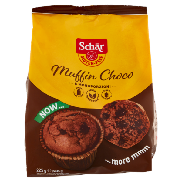 Schär Muffin Choco 5 Monoporzioni 5 x 45 g