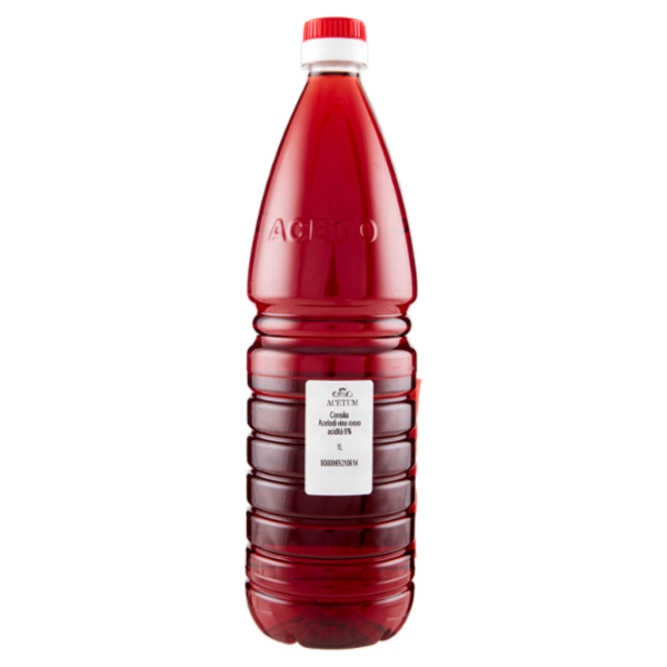 Consilia Aceto di Vino Rosso Acidità 6,0% 1 L