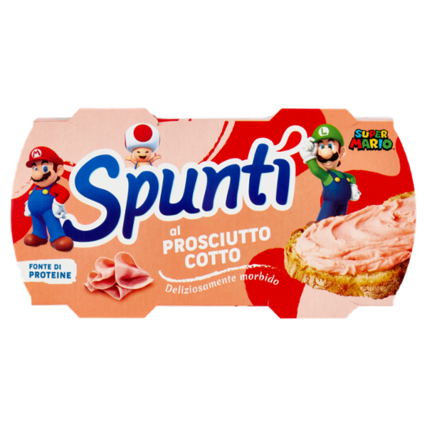 Spuntì al Prosciutto Cotto 2 x 84 g