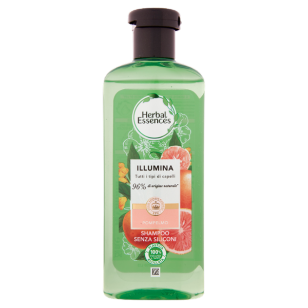 Herbal Essences Shampoo Formula Vegana Illumina con Pompelmo 250 ml