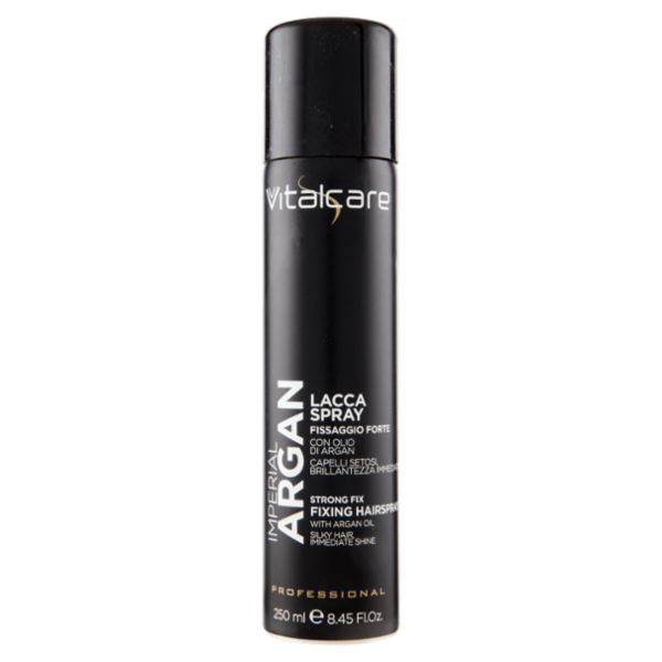 Vitalcare Professional Imperial Argan Lacca Spray Fissaggio Forte 250 ml