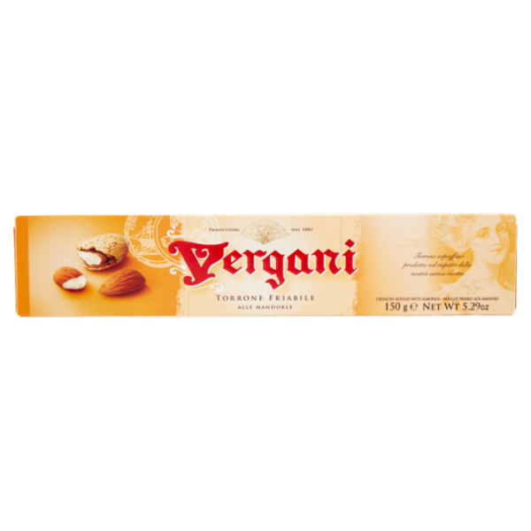 Vergani Torrone Friabile alla Mandorle 150 g