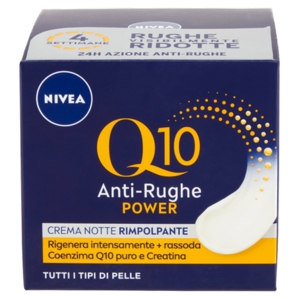 Nivea Q10 Anti-Rughe Power Crema Notte Rimpolpante 50 ml