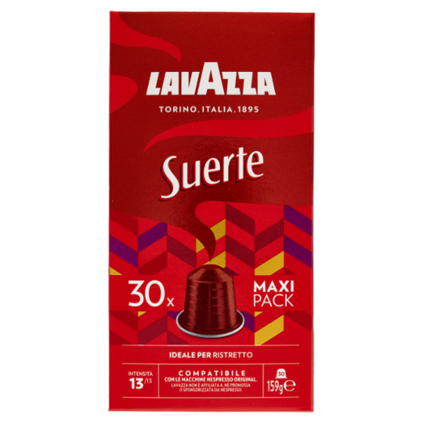 Lavazza Suerte Compatibile con Nespresso Original 30 Capsule 159 g