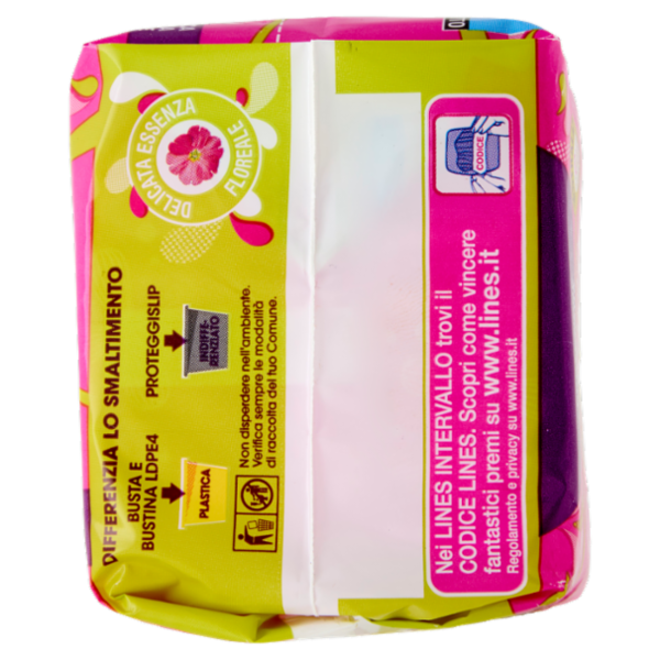 Lines intervallo & go Fresh Regular proteggislip ripiegati 16 pz