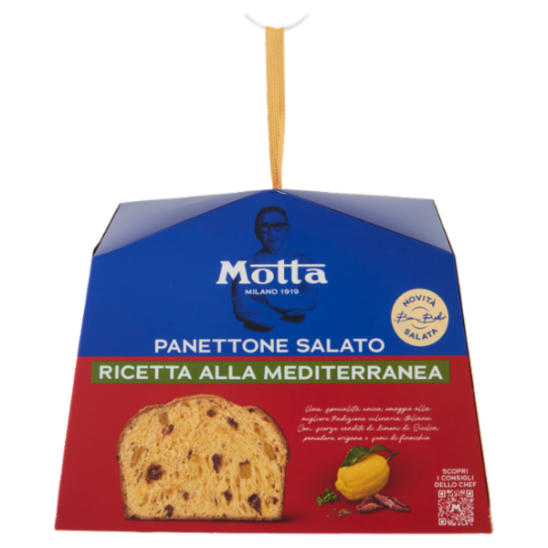 Motta Panettone Salato Ricetta alla Mediterranea 450 g
