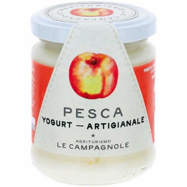 Le Campagnole Yogurt Intero Pesca 200g