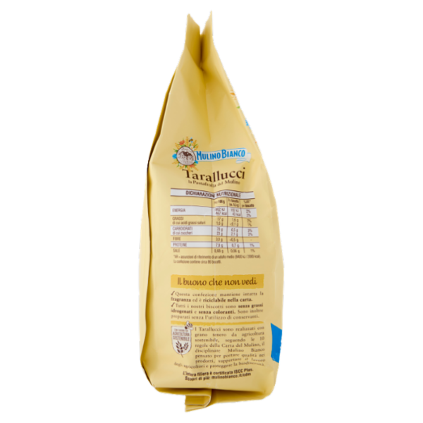 Mulino Bianco Tarallucci Biscotti con Uova Fresche 100% italiane 800g