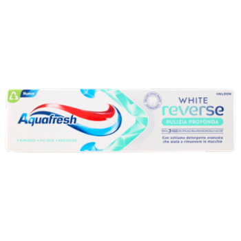 Aquafresh Dentifricio White Reverse Pulizia Profonda 75 Ml