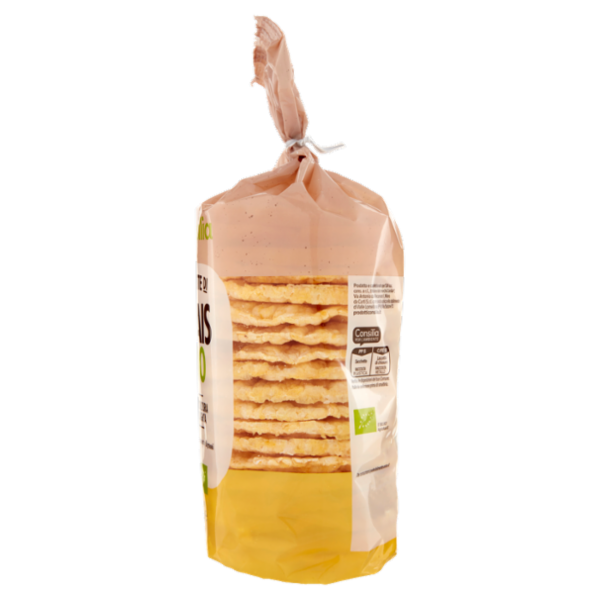 Consilia Gallette di Mais a Basso Contenuto di Grassi Biologiche 130 g