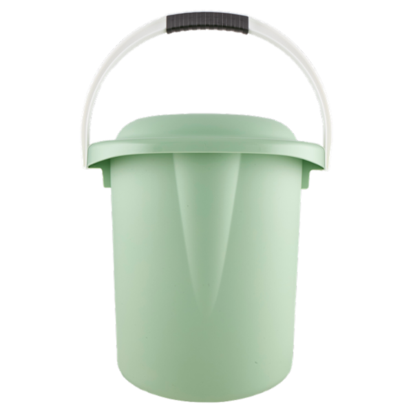 Selex Secchio Con Coperchio Diametro 31 cm Verde Cammeo 13 L