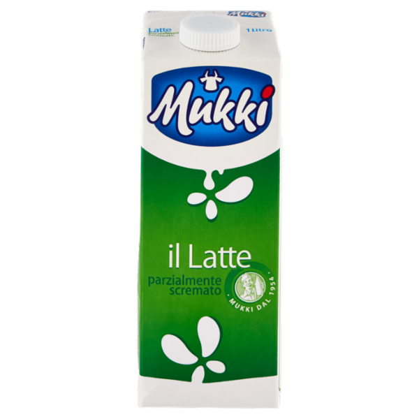 Mukki il Latte parzialmente scremato 1 Litro