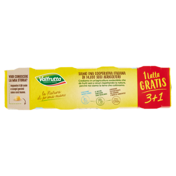Valfrutta Mais Italiano Cotto a vapore 4 x 160 g