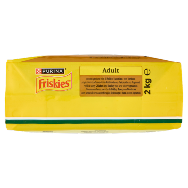 PURINA FRISKIES Adult Pollo e Tacchino e con Verdure 2kg