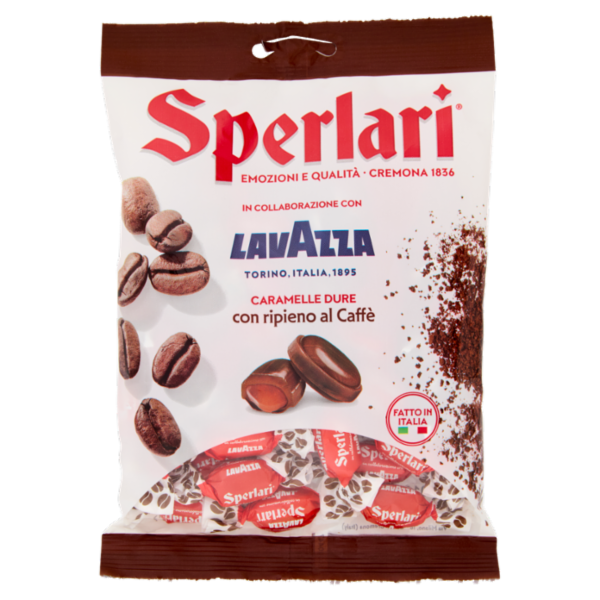Sperlari Lavazza Caramelle Dure con ripieno al Caffè 150 g