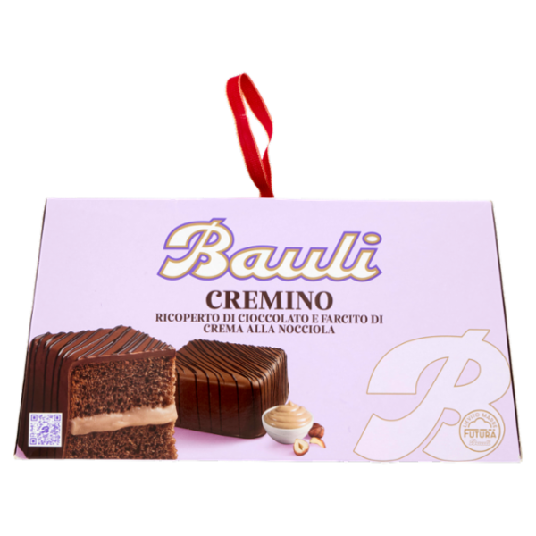 Bauli Cremino Ricoperto di Cioccolato e Farcito di Crema alla Nocciola 750 g