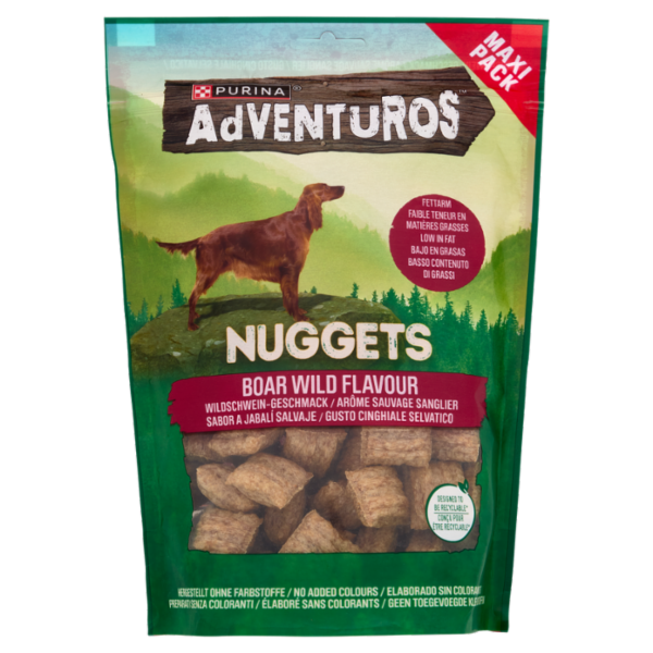 PURINA ADVENTUROS Nuggets Cinghiale Selvatico 300g