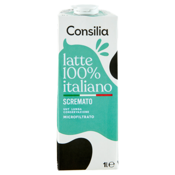 Consilia Latte Uht Microfiltrato Scremato 1 L