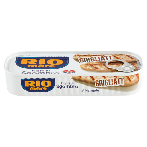 Rio mare Filetti di Sgombro al Naturale Grigliati* 120 g