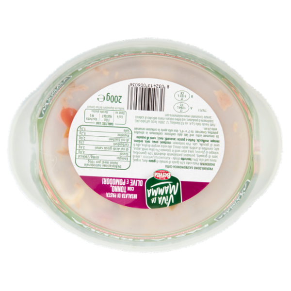 Viva la Mamma Pasta Fredda Tonno Pomodorini Olive 200 g
