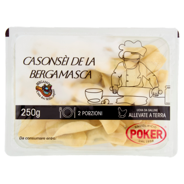 Poker Casonsèi de la Bergamasca 250 g