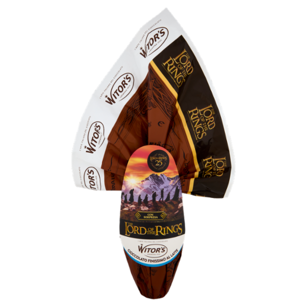 Witor's Uovo the Lord of the Rings Cioccolato Finissimo al Latte 240 g