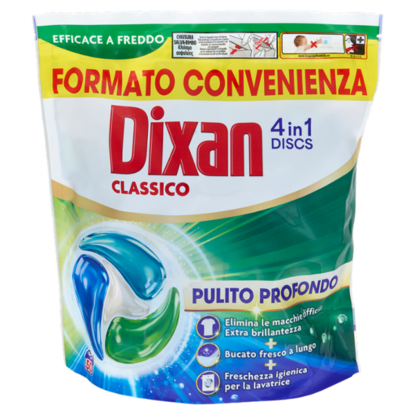 DIXAN Discs Classico 50pz (825g)