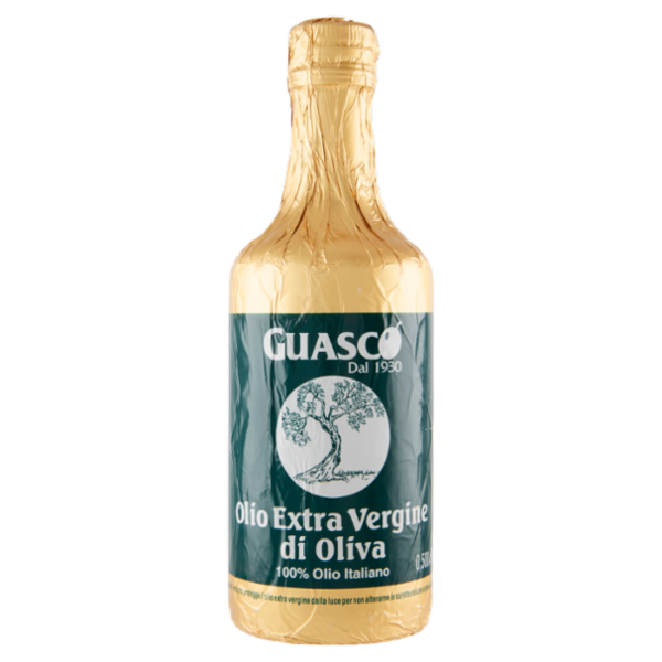 Guasco Olio Extra Vergine di Oliva 100% Olio Italiano 0,500 l