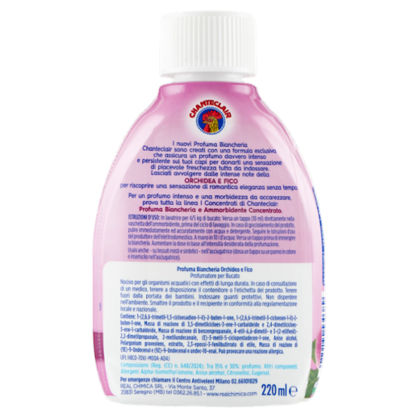 Chanteclair i Concentrati Orchidea e Fico Profuma Biancheria 220 ml