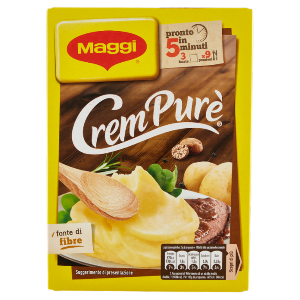 MAGGI CremPurè Preparato per Purè di Patate 3 buste 225 g