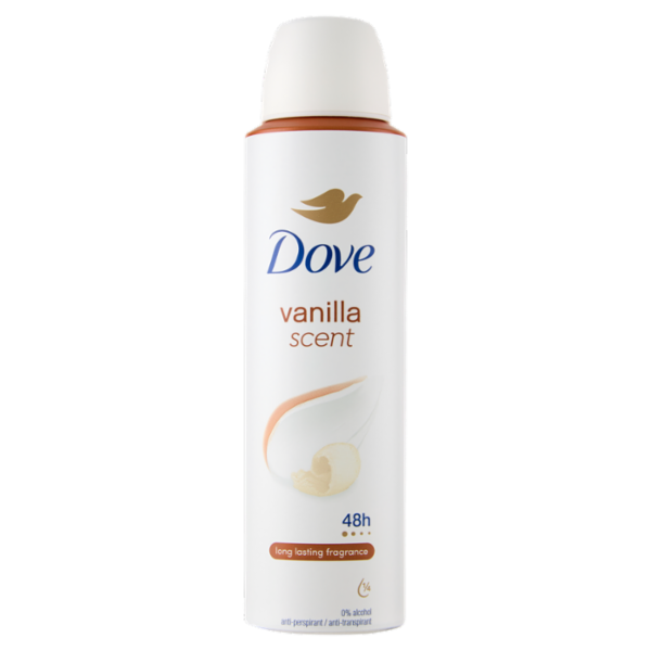 Dove vanilla scent anti-perspirant 150 ml