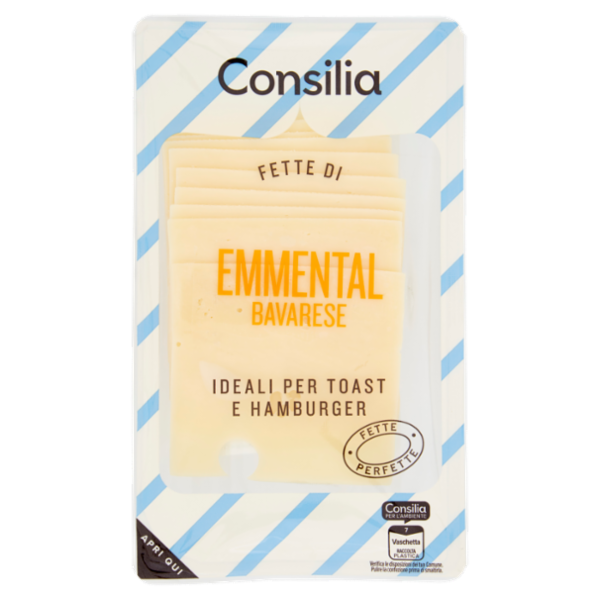 Consilia Emmental Bavarese a Fette 140 g