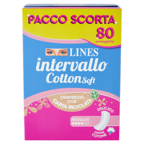 Lines intervallo Cotton Soft Regular 80 pz
