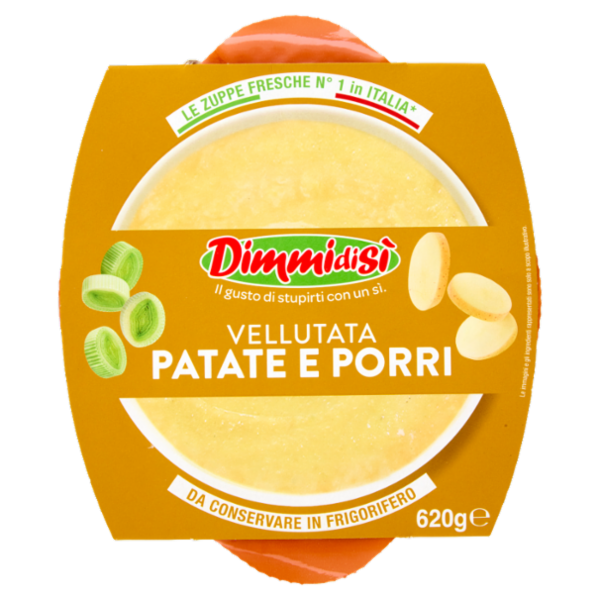 DimmidiSì Vellutata Patate e Porri 620 g