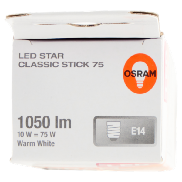 Osram Led Star Classic Stick 75 Warm White 10 W E14