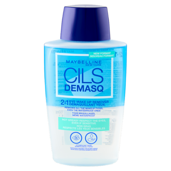 Maybelline New York Cils Demasq 2in1 Struccante Occhi 150 ml