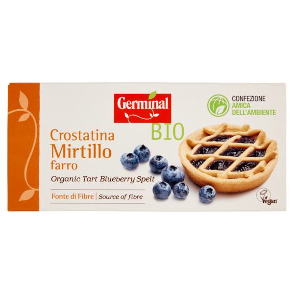 Germinal Bio Crostatina Mirtillo farro 4 x 50 g
