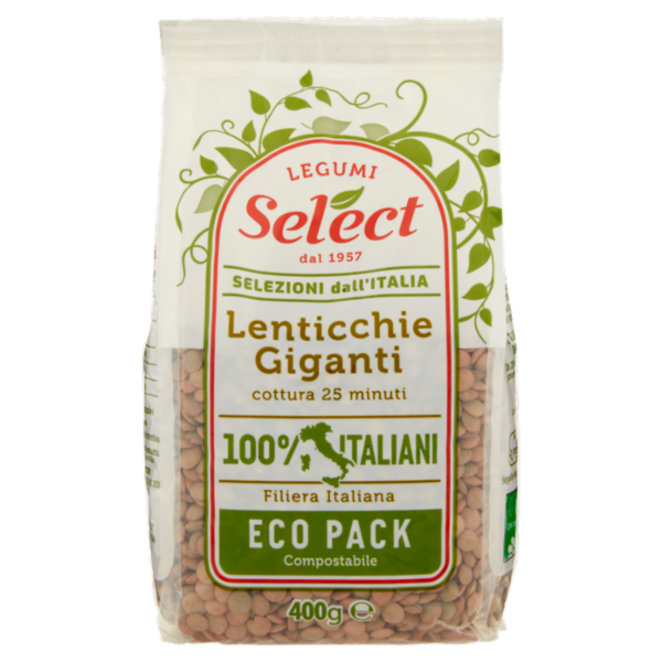 Select Selezioni dall'Italia Lenticchie Giganti 400 g