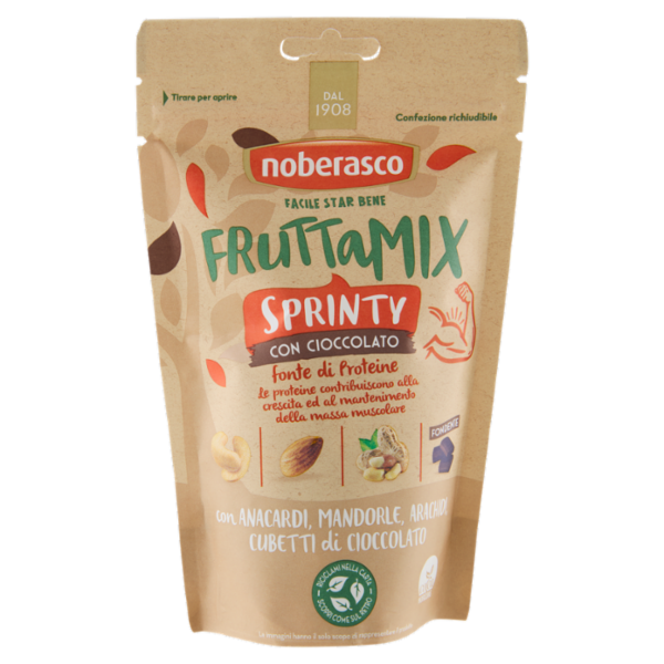 noberasco FruttaMix Sprinty con Cioccolato Fondente 150 g