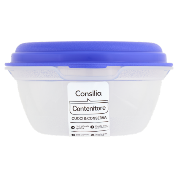 Consilia Contenitore Rotondo con Valvola Fresh Wave 0,50 L